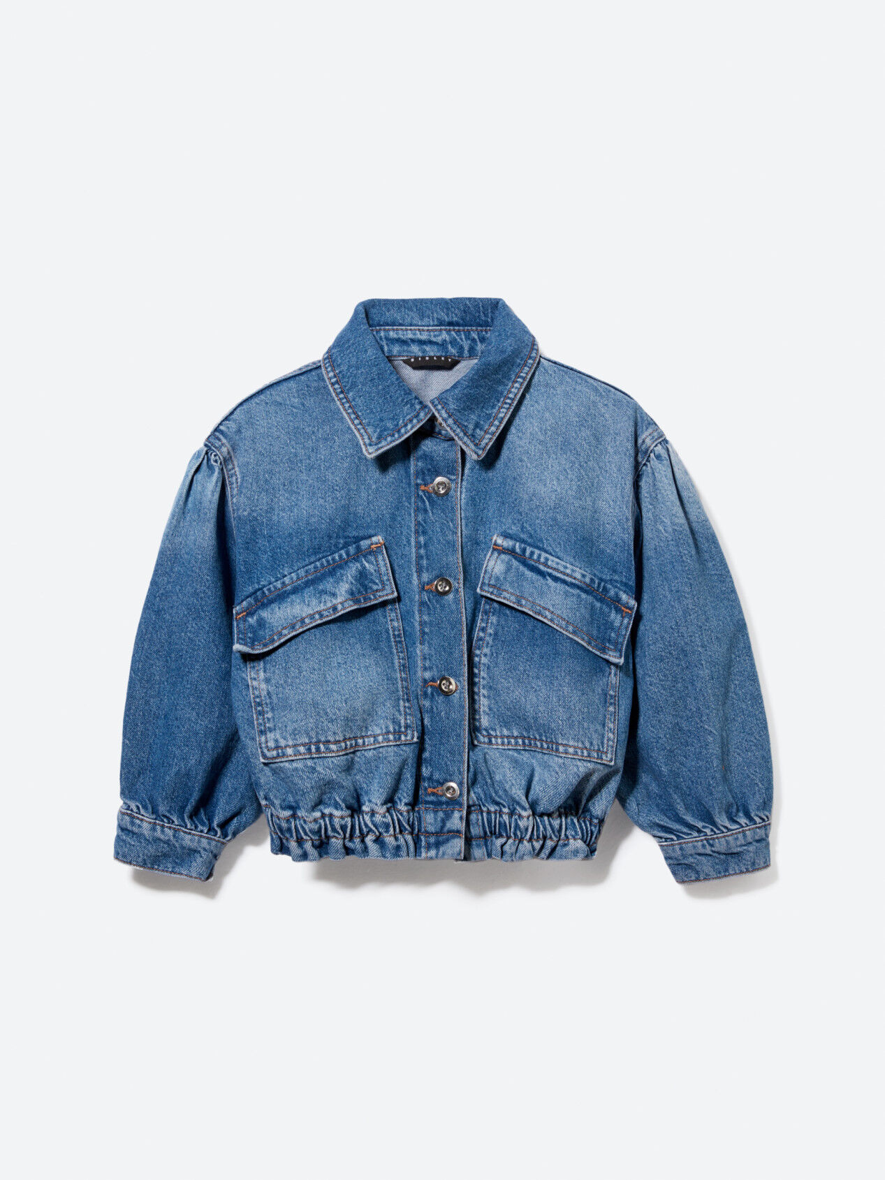 Giubbotto di jeans imbottito donna sales