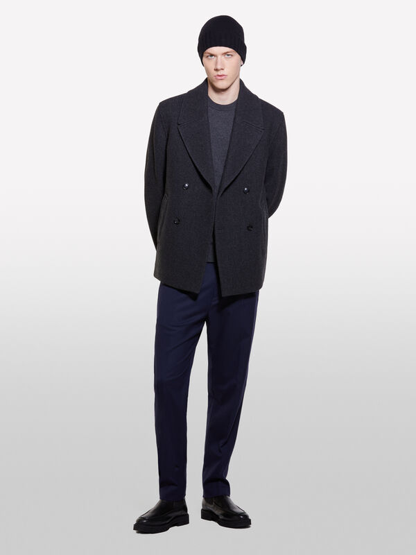 Joggers tecnici blu scuro - pantaloni regular da uomo | Sisley