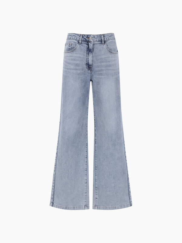 Jeans blu flare fit - sisley k donna | Sisley K