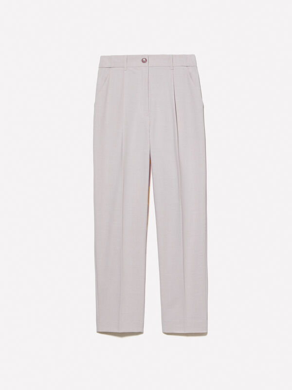 Pantaloni jogger bianco panna - pantaloni joggers da donna | Sisley