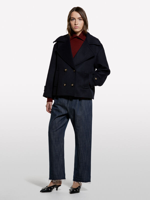 Peacoat over fit - cappotti da donna | Sisley