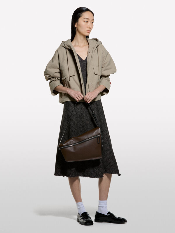 Giubbotto over con cappuccio - sisley k giacche e giubbotti | Sisley K