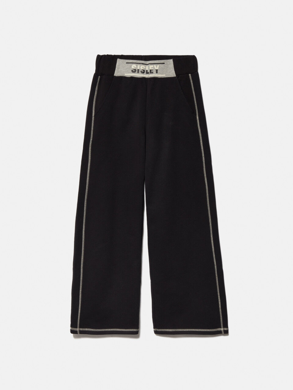 Pantaloni in felpa con elastico logato