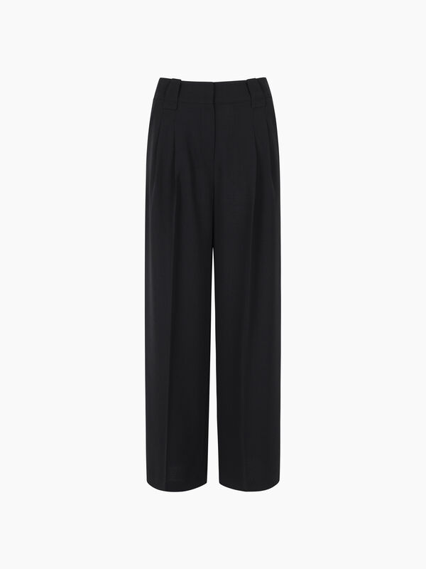 Pantaloni ampi neri - sisley k pantaloni regular | Sisley K
