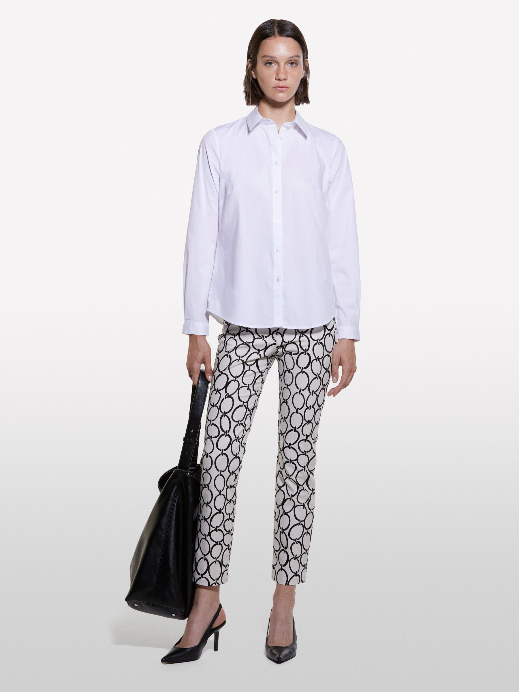 Camicia bianca sisley deals