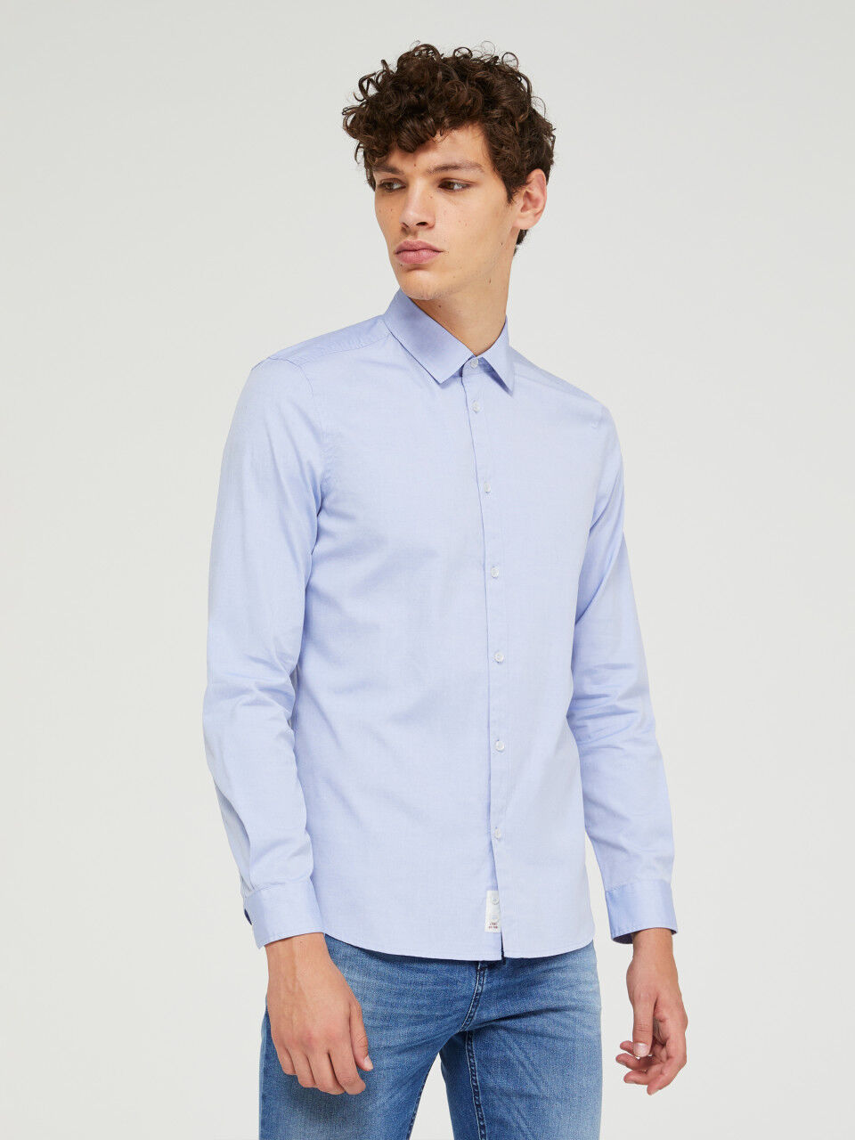 camicia slim uomo