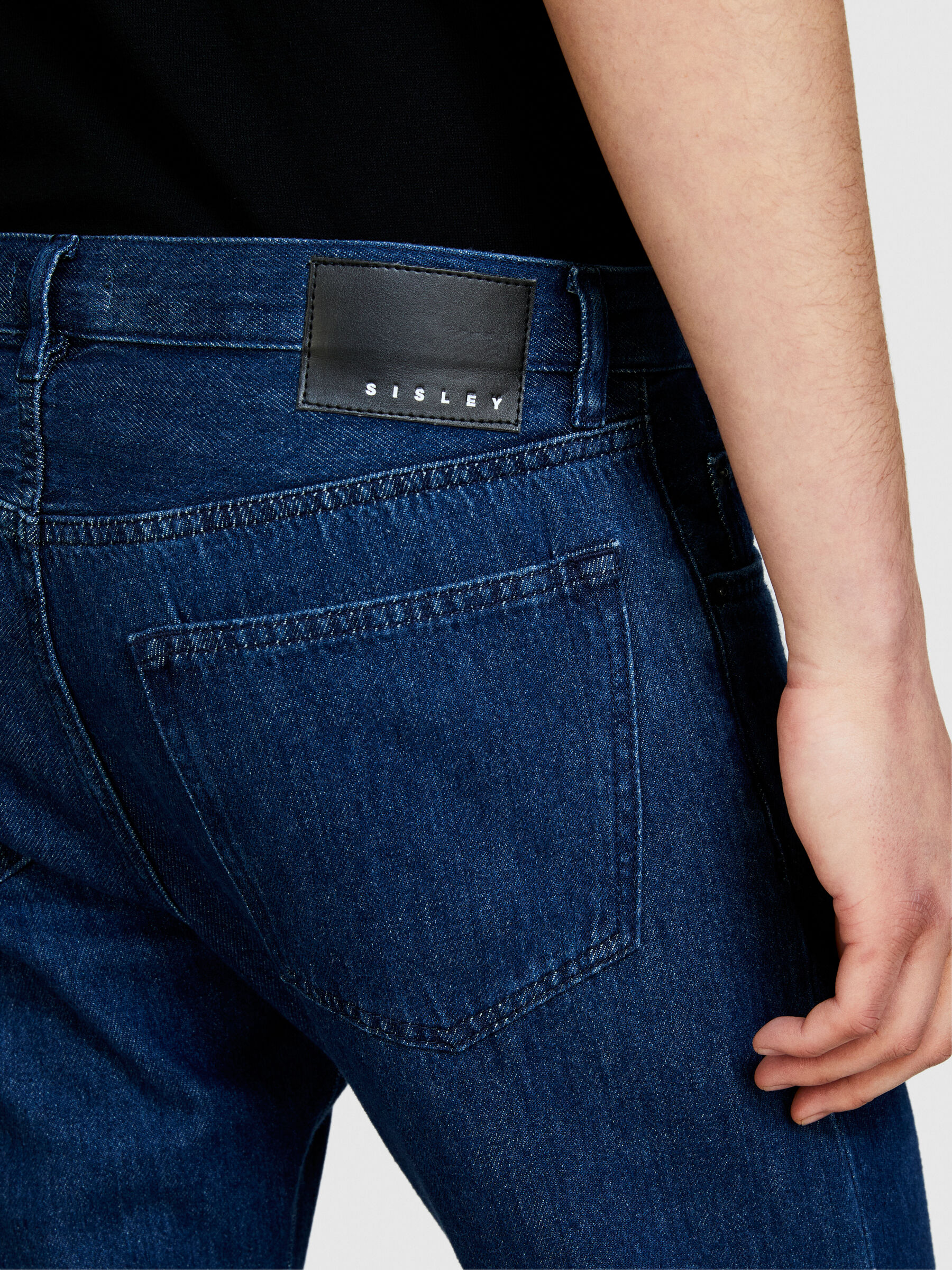 Jeans Liverpool slim fit Blu Scuro Uomo Sisley