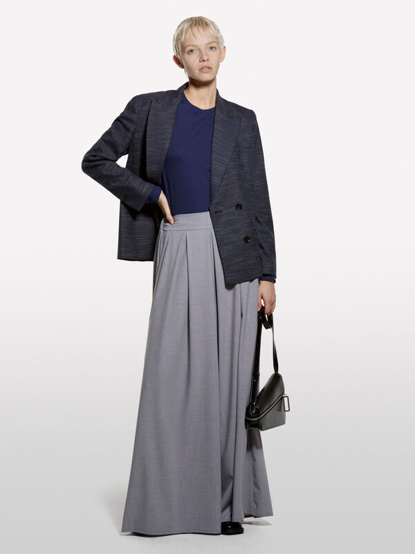 T-shirt blu a maniche lunghe - t-shirt a manica lunga da donna | Sisley