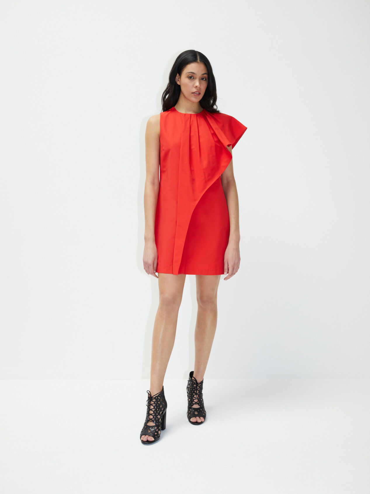 sisley vestito rosso