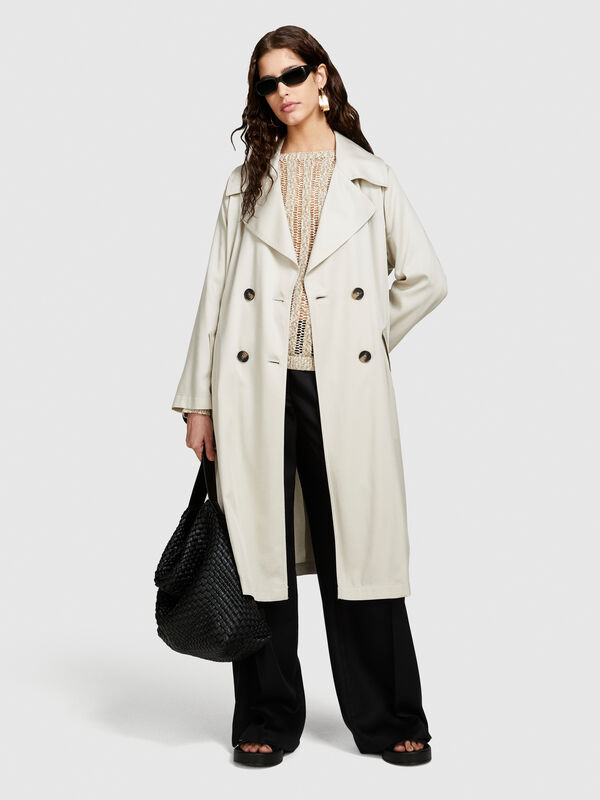 Trench fluido Donna