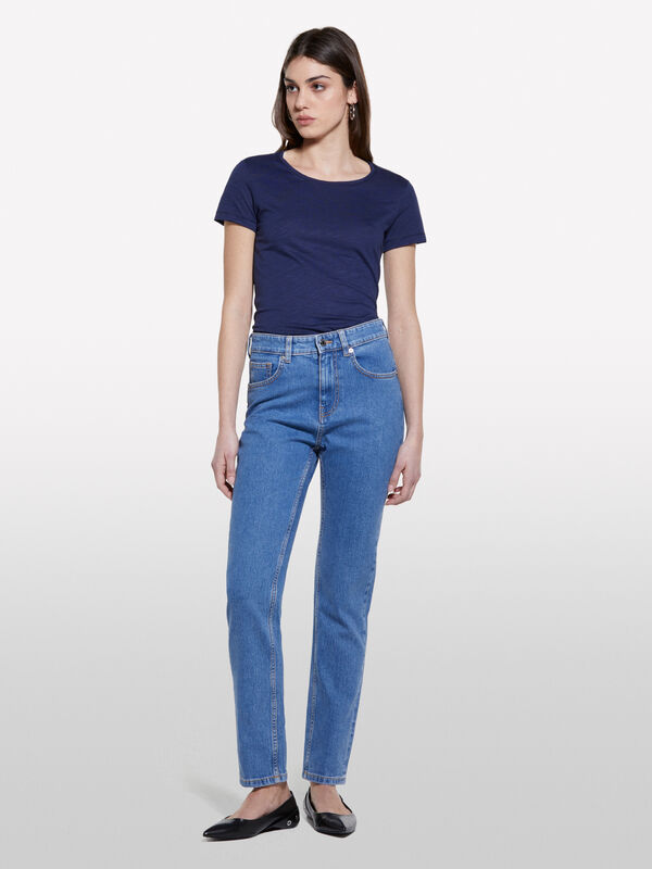 Jeans Style 70 slim fit chiari - jeans slim fit da donna | Sisley