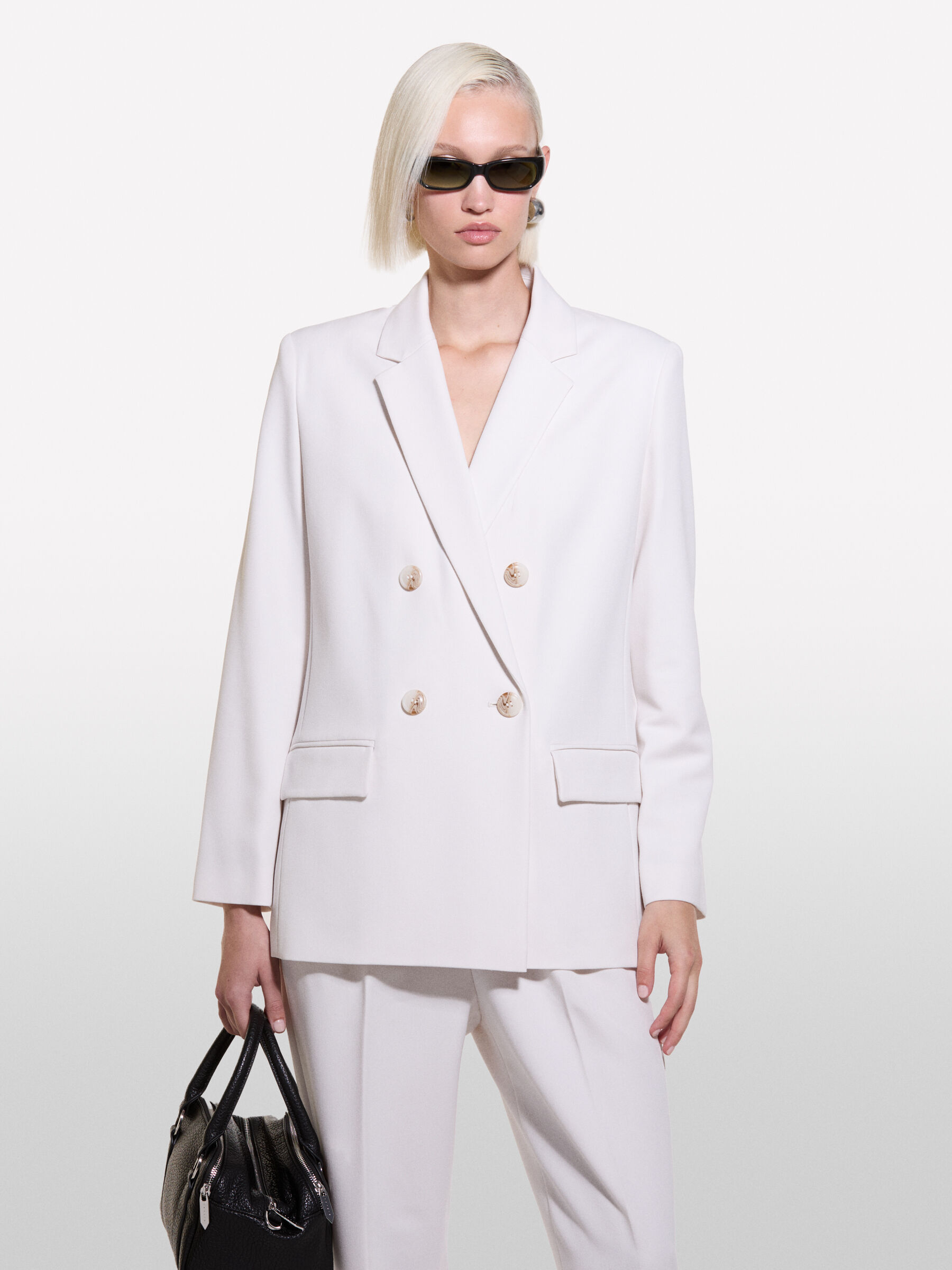 Tailleur pantaloni eleganti da cerimonia clearance