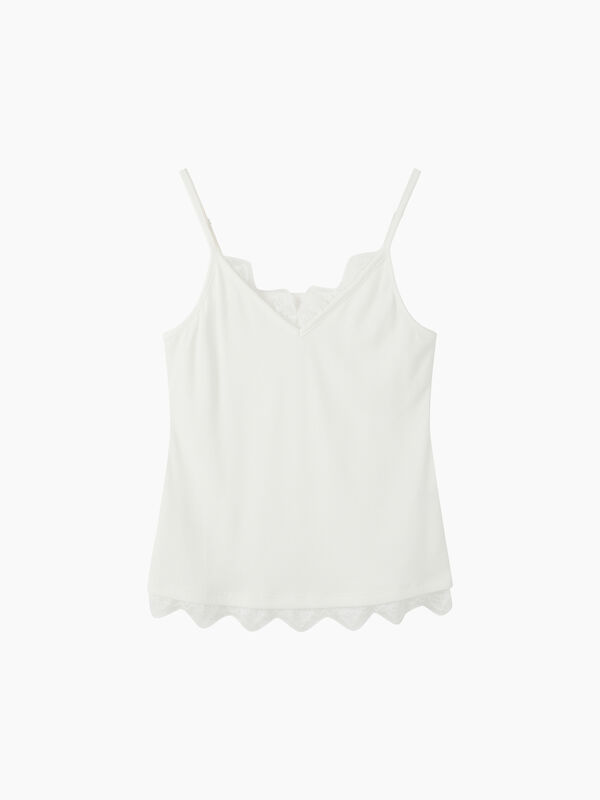 Top con pizzo - sisley k top | Sisley K