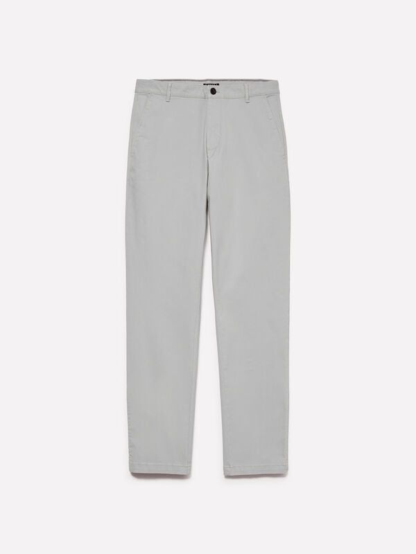 Pantaloni chino grigi - pantaloni chino da uomo | Sisley