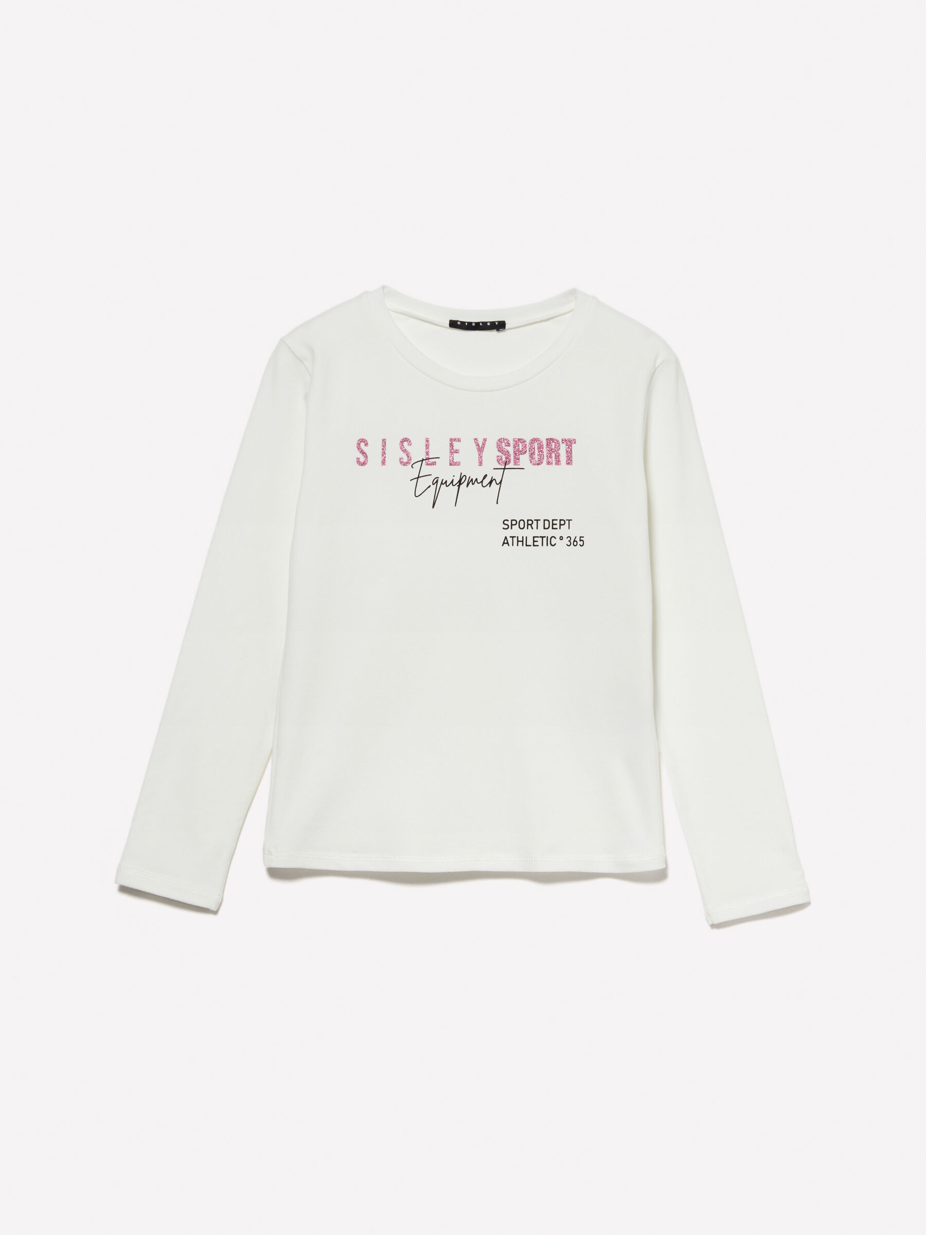 T shirt manica lunga sisley hotsell