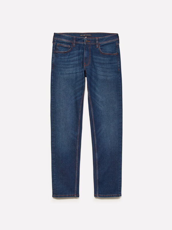 Jeans Style 74 slim fit blu - jeans slim fit da uomo | Sisley