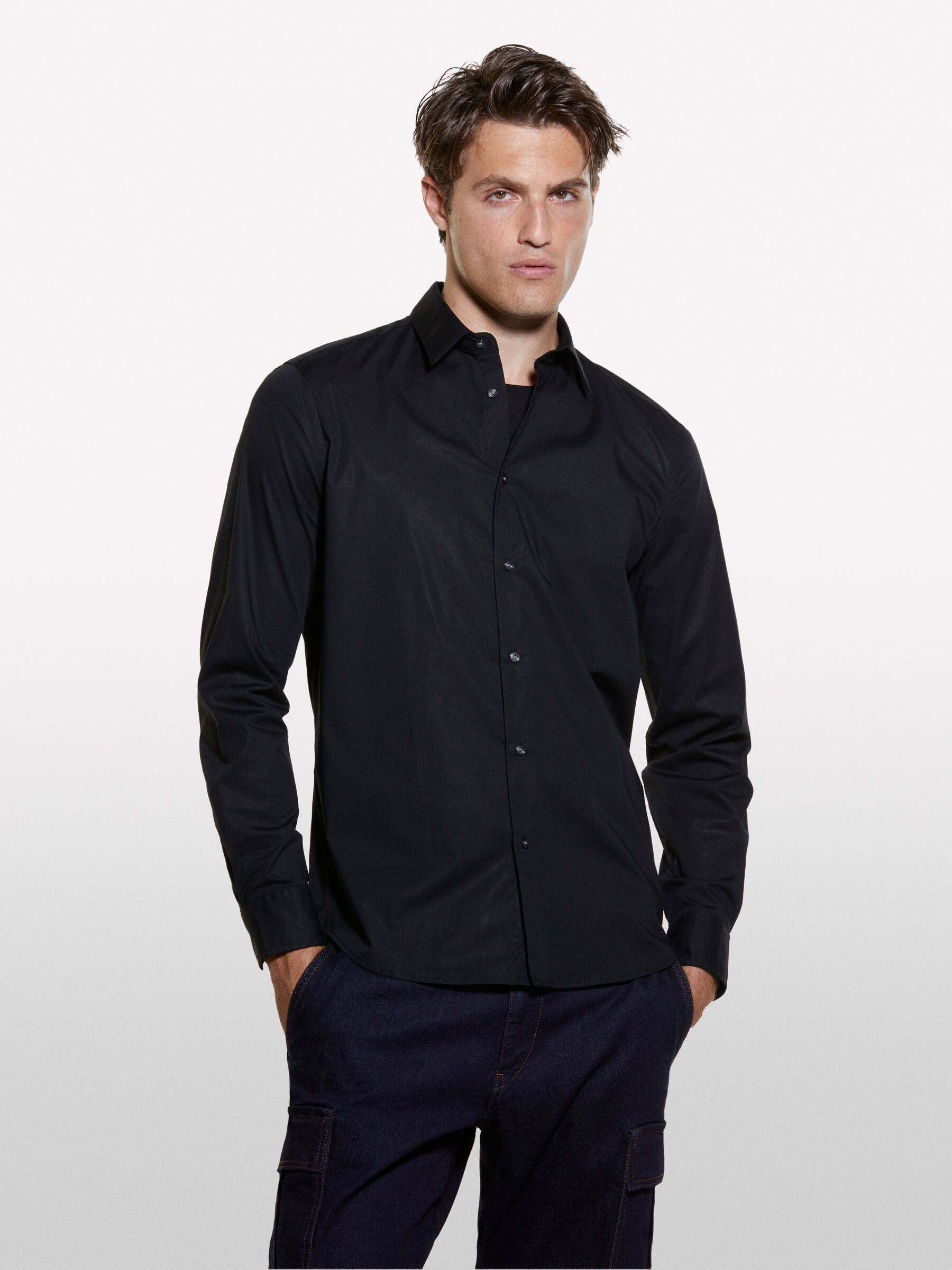 Camicie uomo sisley outlet