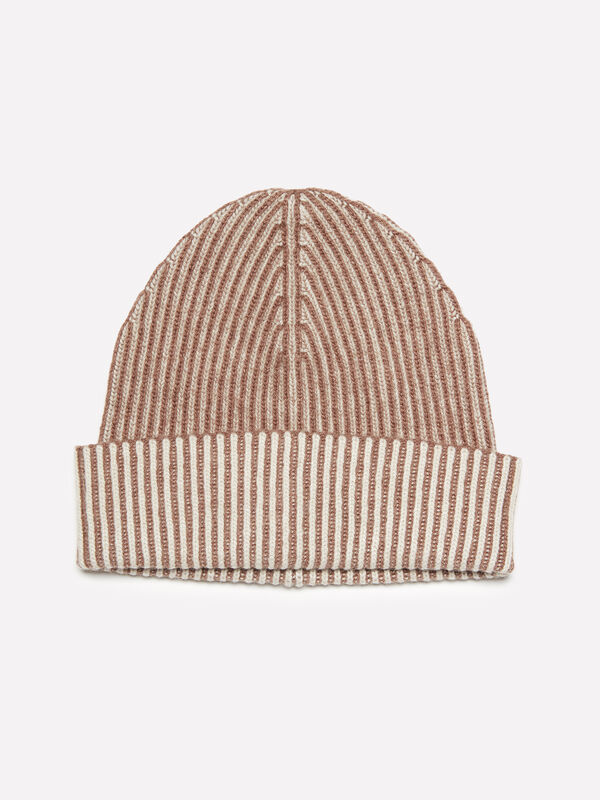 Berretto marrone in maglia - cappelli da donna | Sisley