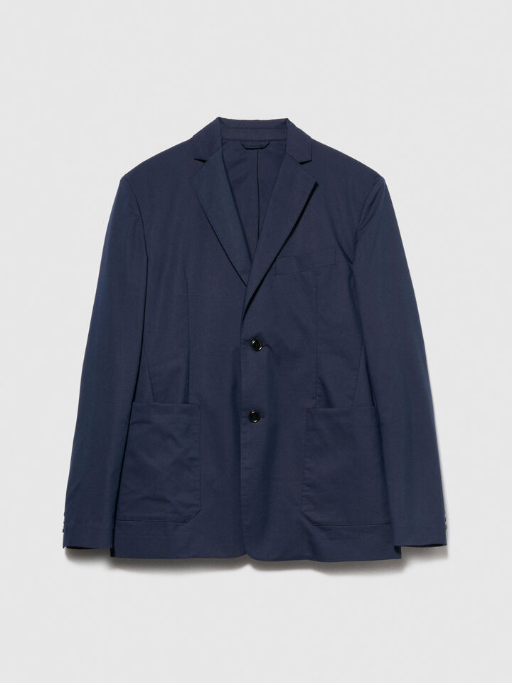 Blazer tecnico Blu Scuro Uomo