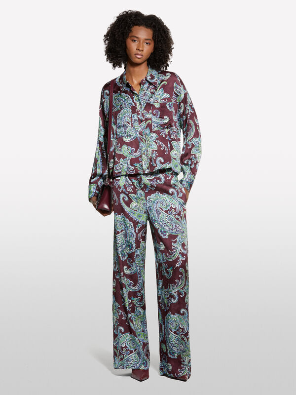 Camicia fantasia paisley Camicia fantasia paisley - camicie da donna | Sisley