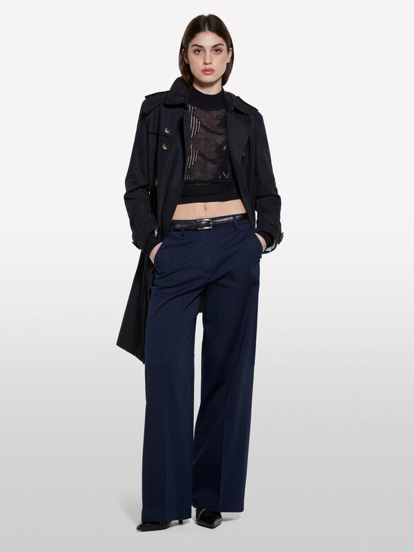 Maglia traforata - maglie girocollo da donna | Sisley