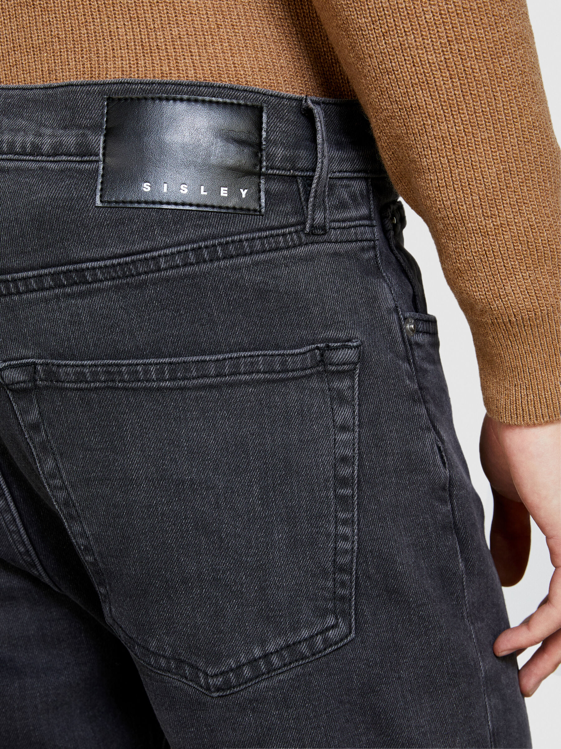 Sisley outlet jeans uomo