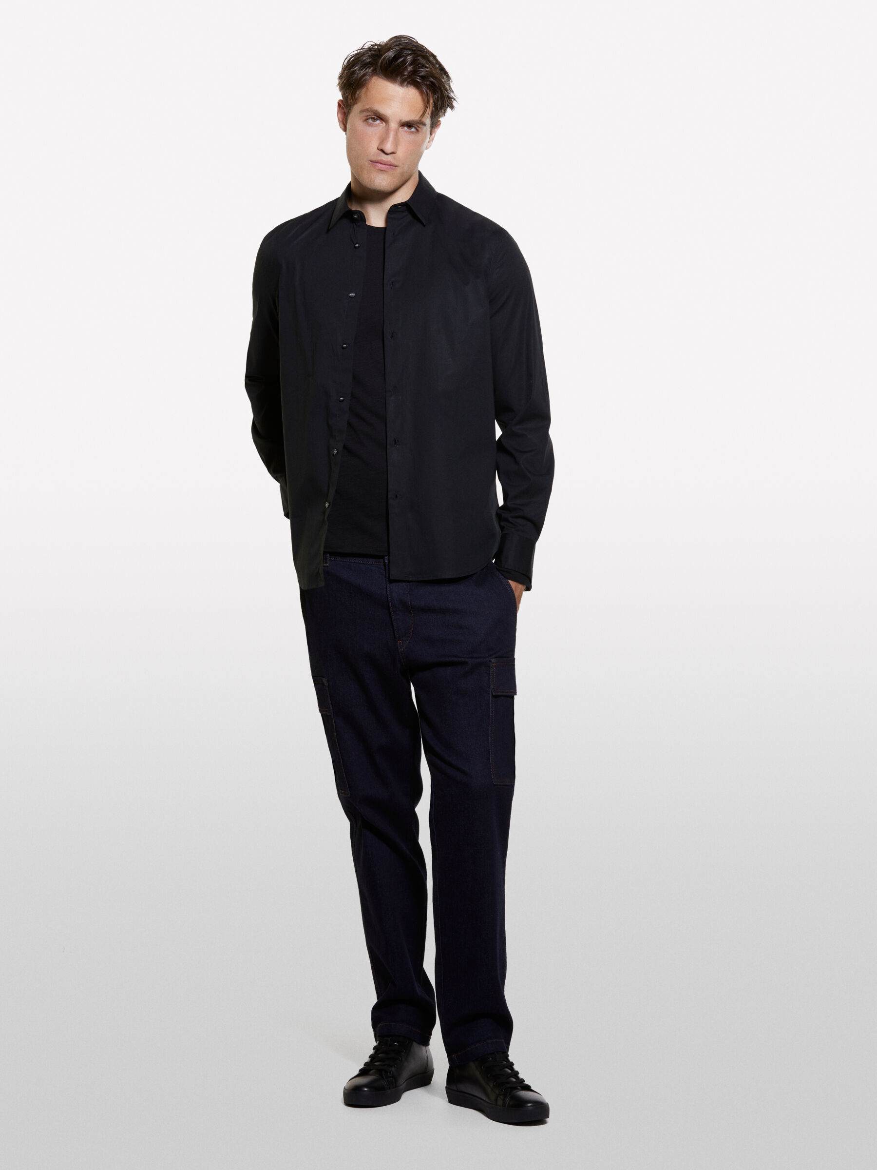 Camicie uomo sisley shop