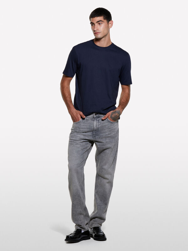 Jeans Style 75 regular fit grigio - jeans regular da uomo | Sisley