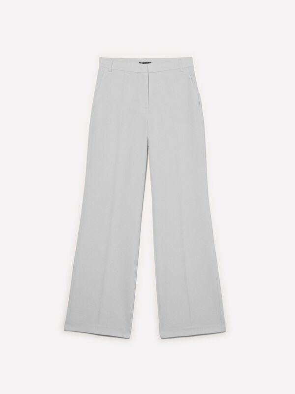 Pantaloni palazzo beige - pantaloni palazzo da donna | Sisley