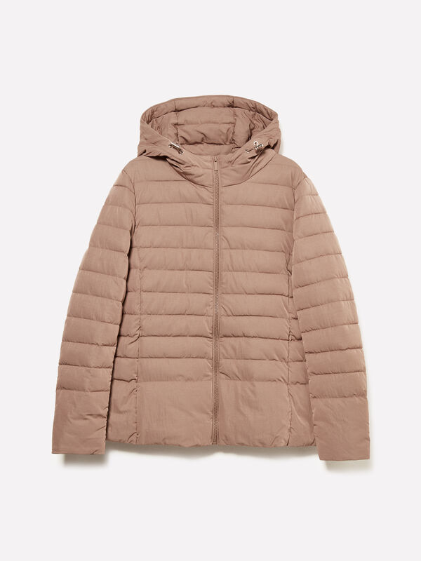 Giubbotto marrone imbottito - piumini e giacche imbottite da donna | Sisley