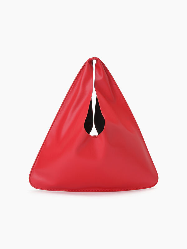 Borsa hobo rossa - sisley k tote bag | Sisley K