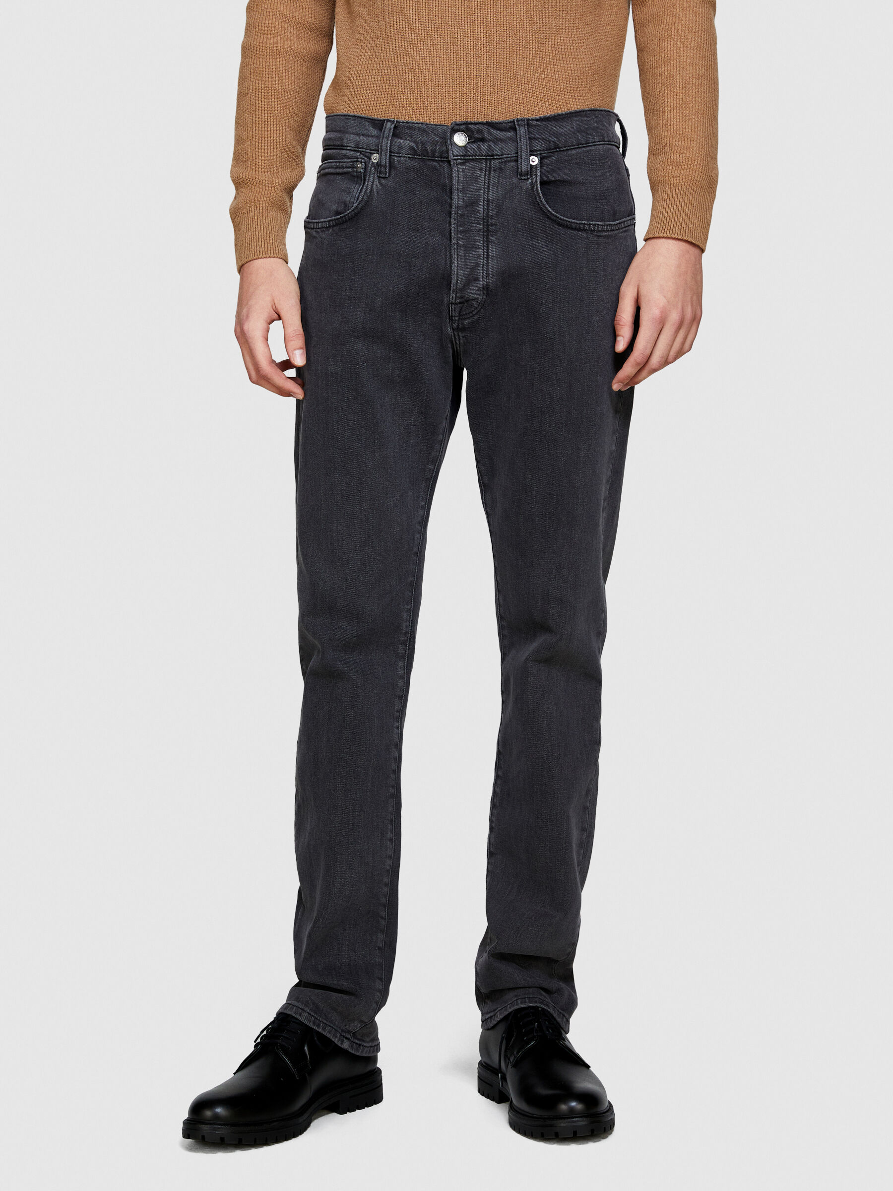 Jeans San Francisco regular fit Grigio Scuro Uomo Sisley