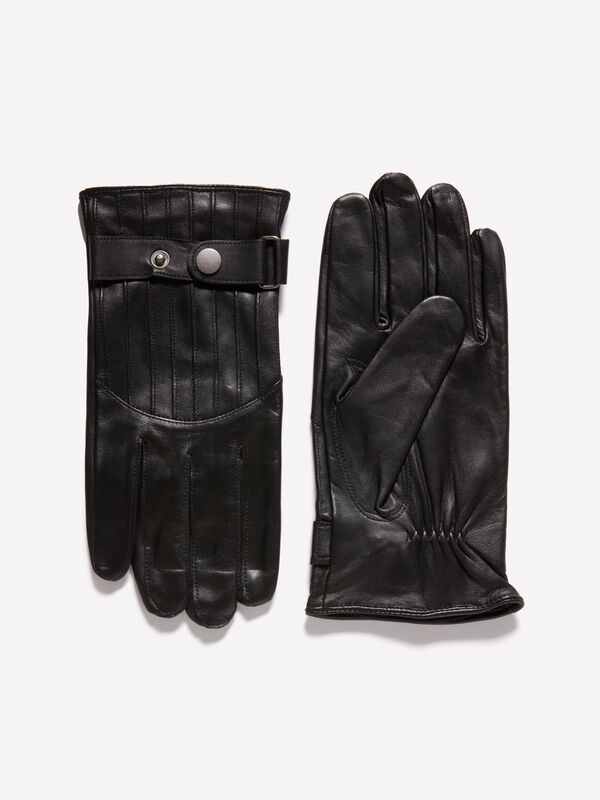 Guanti in 100% pelle - guanti da uomo | Sisley