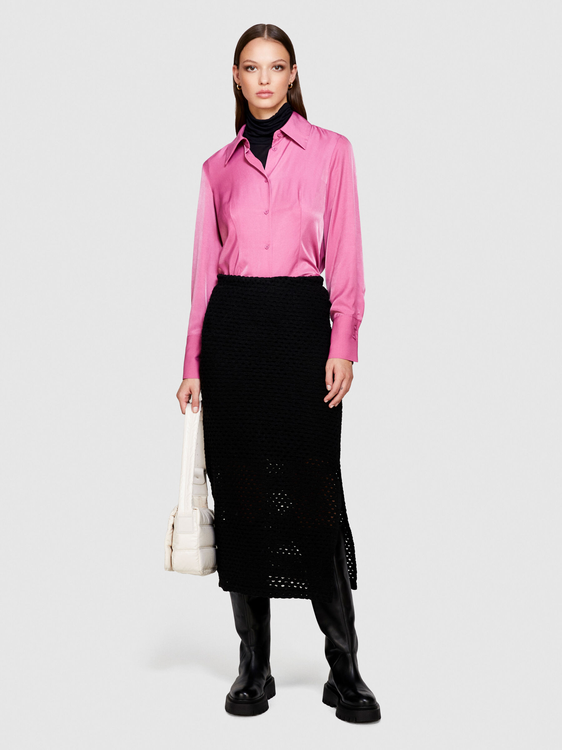 Camicia slim donna on sale