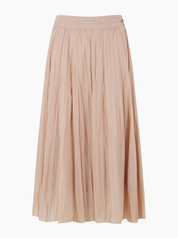Maxi gonna rosa semi trasparente - sisley k gonne longuette | Sisley K