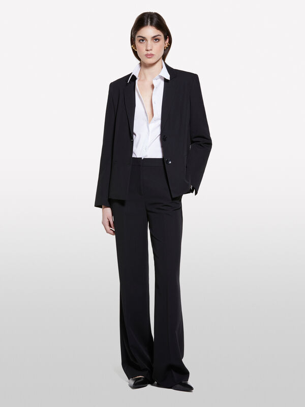 Blazer slim fit nero - blazer da donna | Sisley