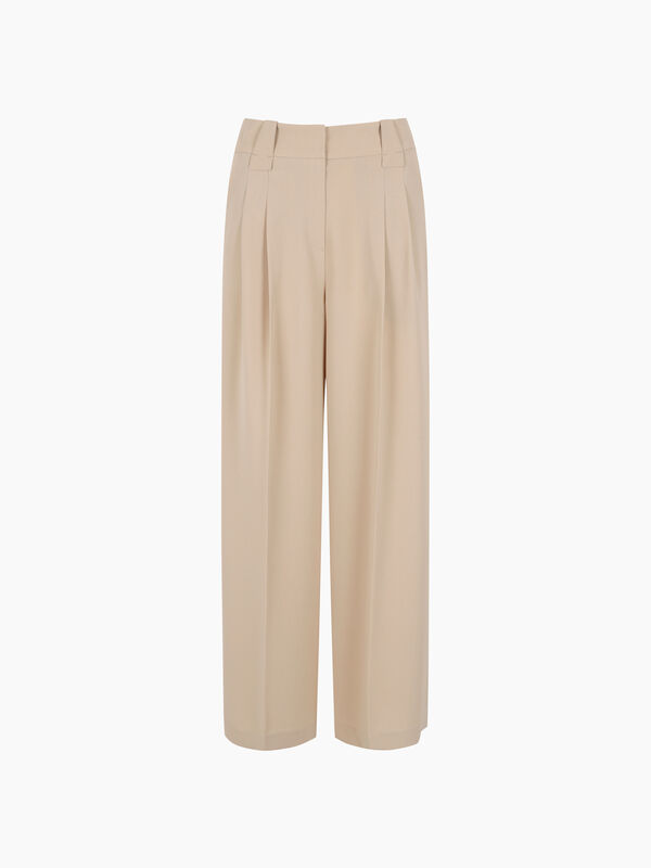 Pantaloni ampi beige chiaro  - sisley k pantaloni regular | Sisley K