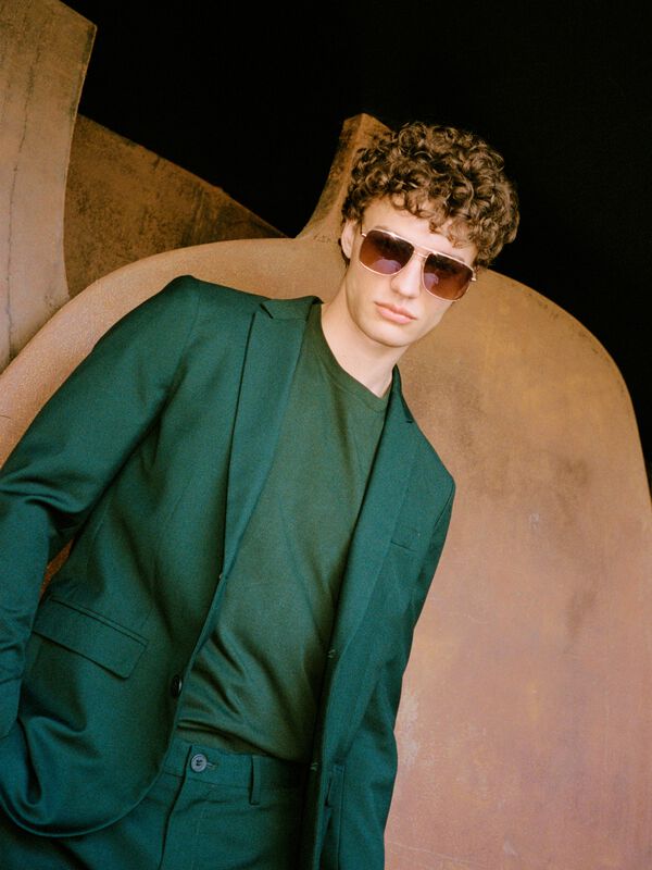 Blazer formale verde scuro - blazer da uomo | Sisley