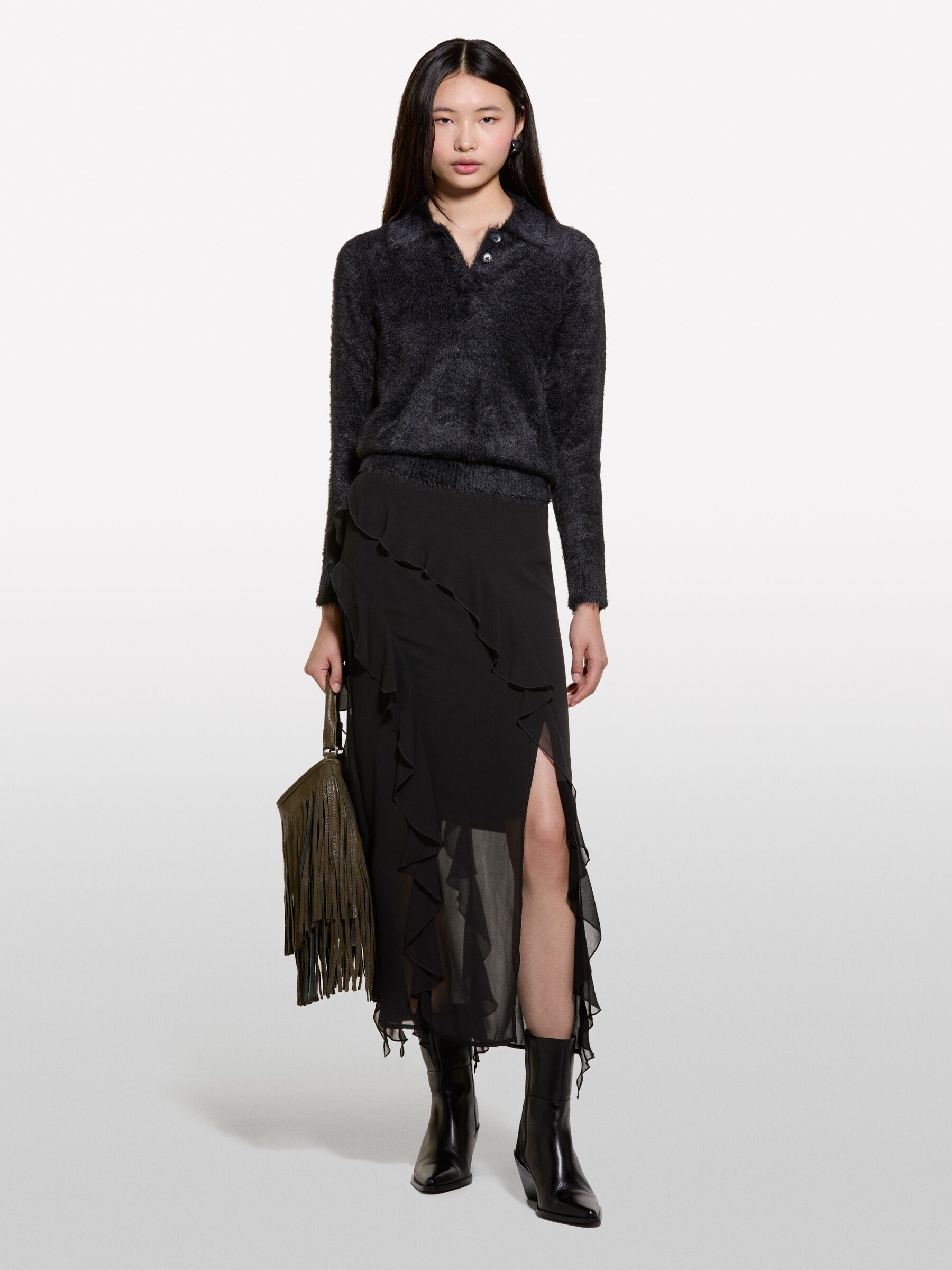 Gonne Lunghe eleganti e femminili firmate Sisley