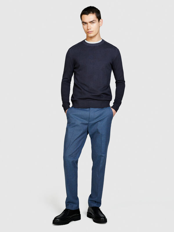 Pantaloni formali - pantaloni slim da uomo | Sisley