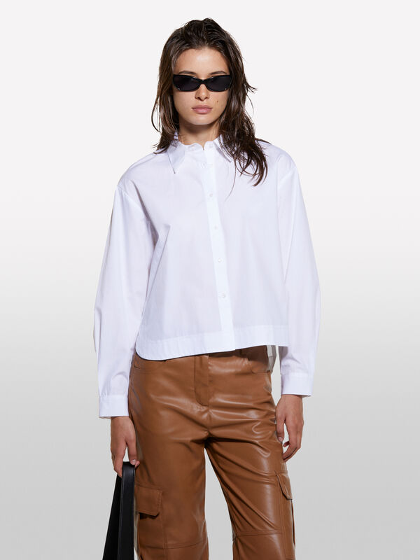 Camicia over fit - camicie da donna | Sisley