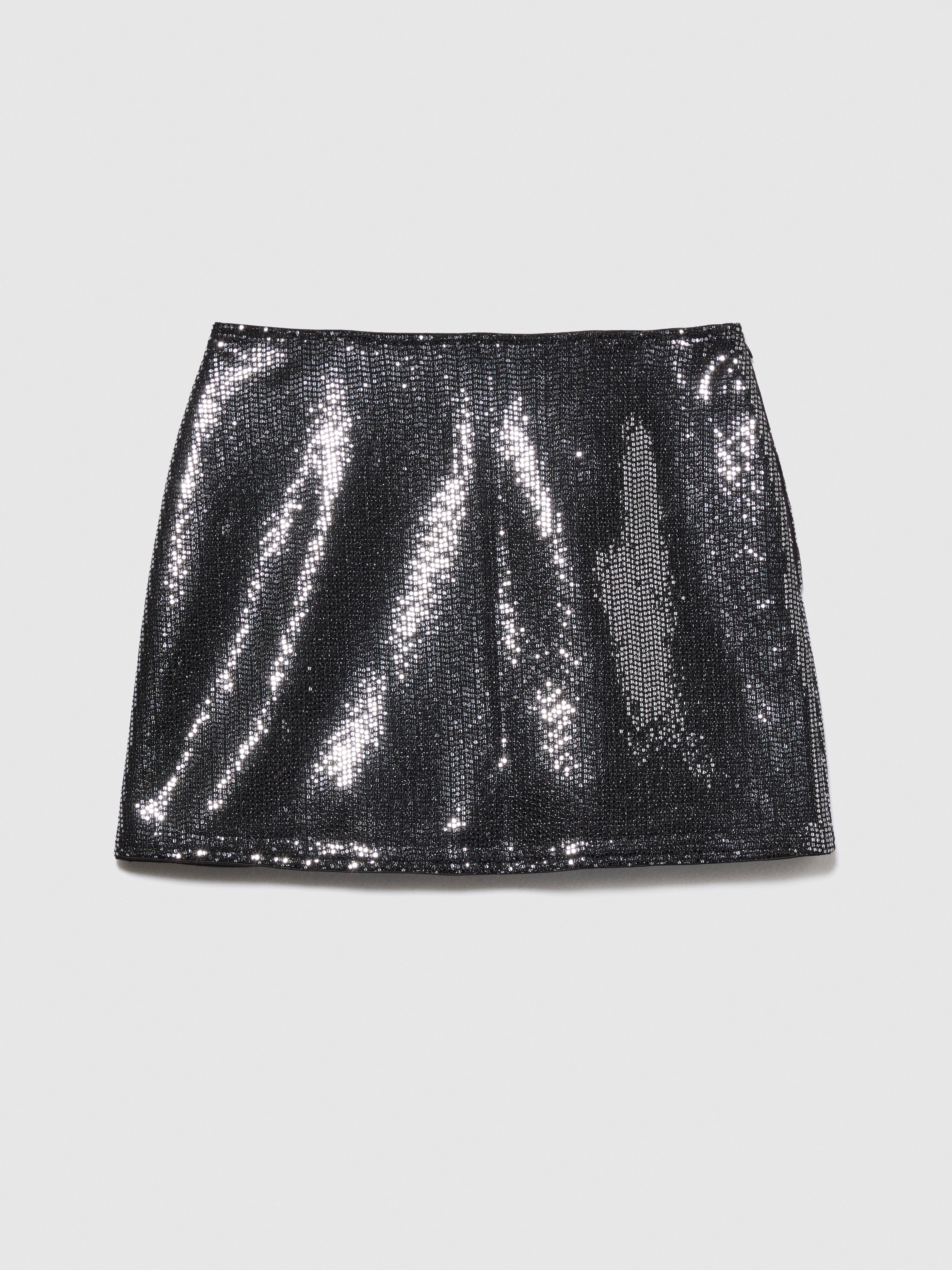 Minigonna brillantinata best sale
