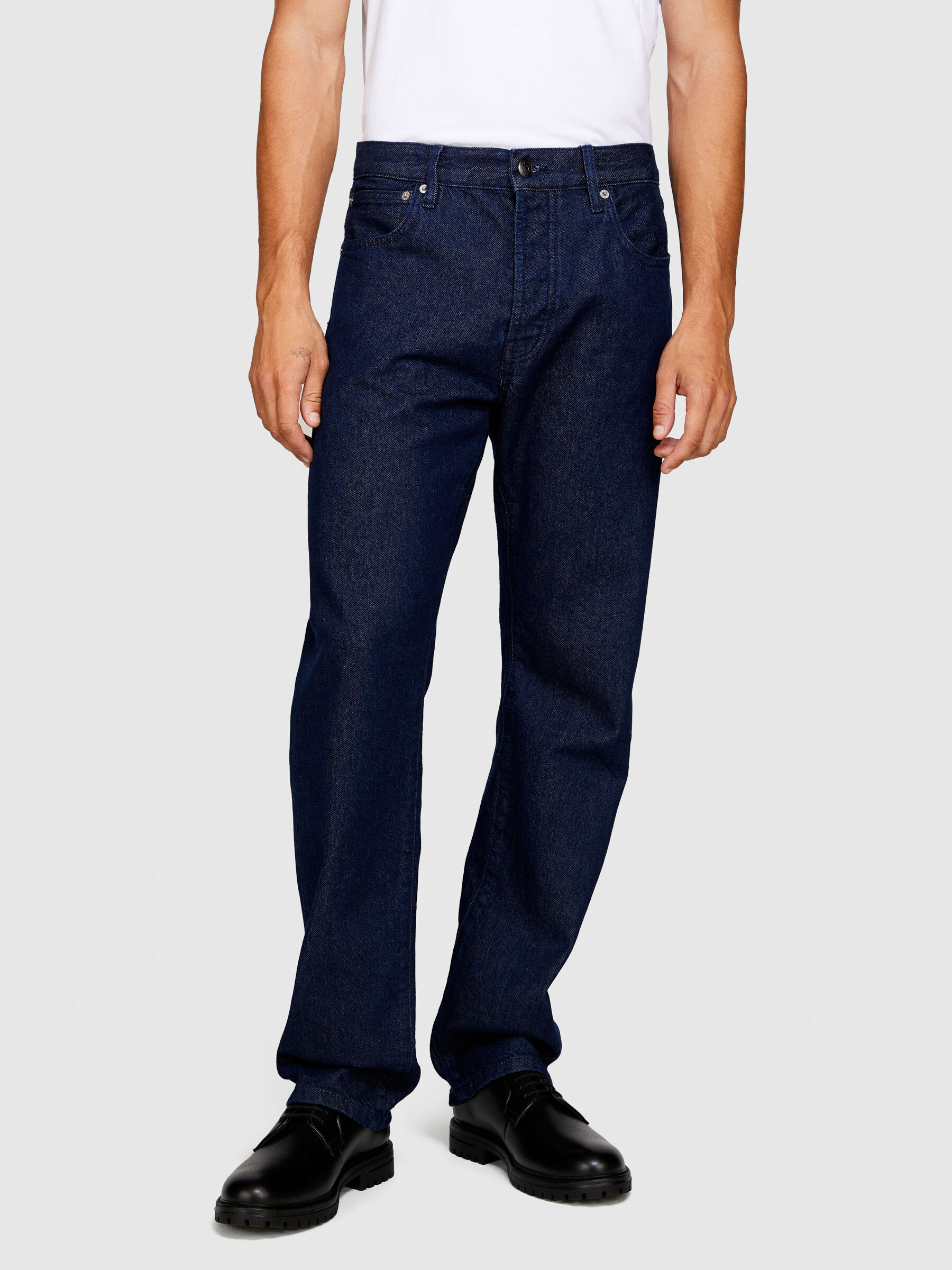 Jeans San Francisco relaxed fit Blu Scuro Uomo Sisley