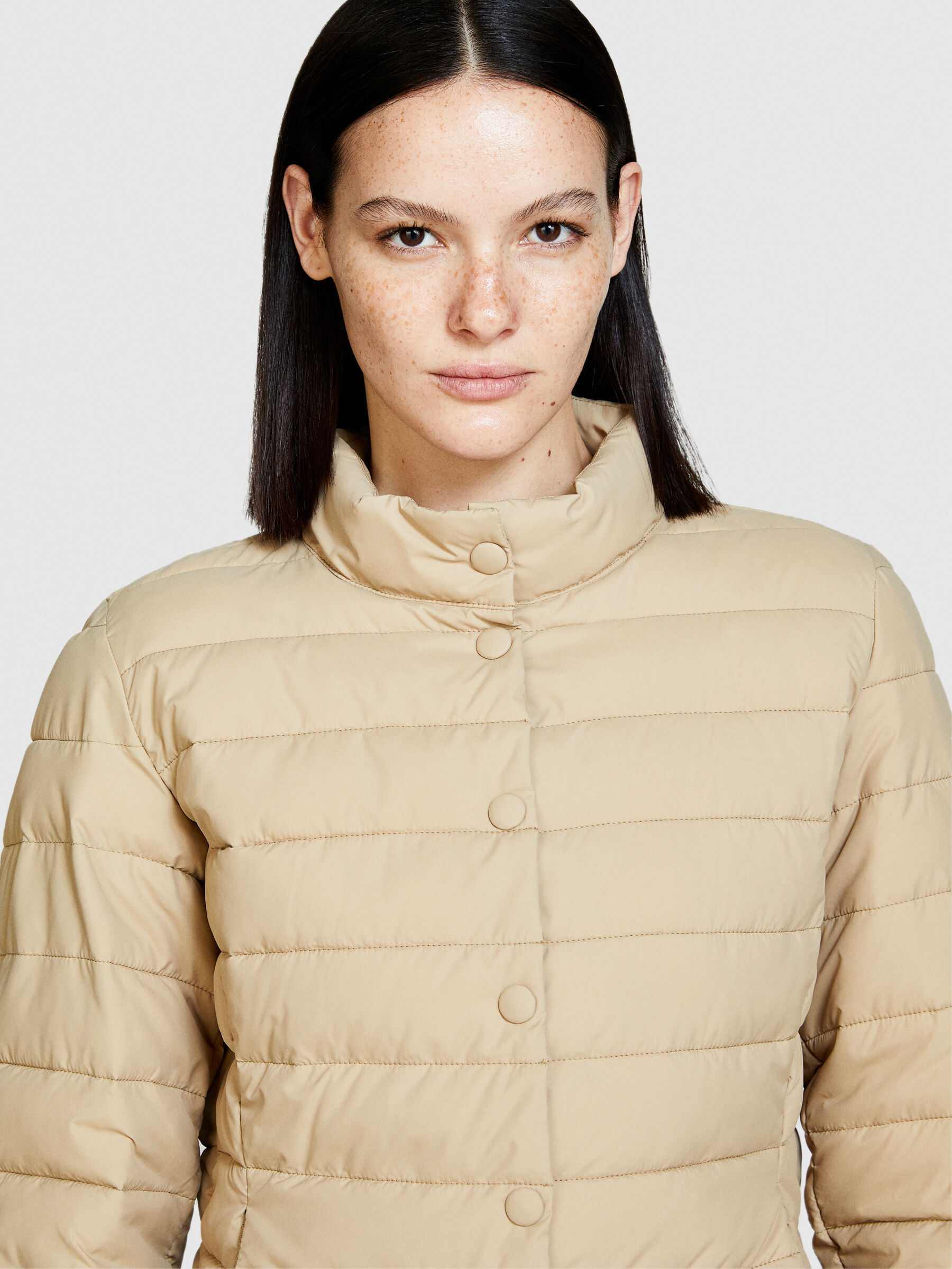 Giubbotto pelle imbottito donna sales