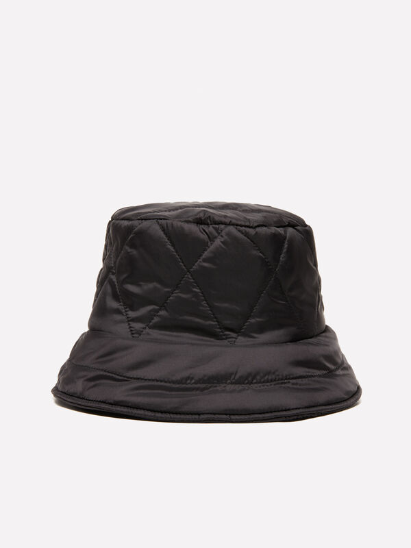 Cappello nero trapuntato - cappelli da donna | Sisley