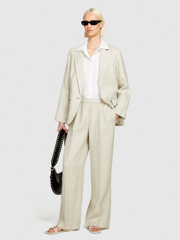 Blazer 100% lino - blazer da donna | Sisley