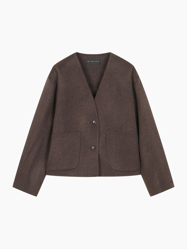 Cappotto in misto lana e cashmere - sisley k giacche e giubbotti | Sisley K