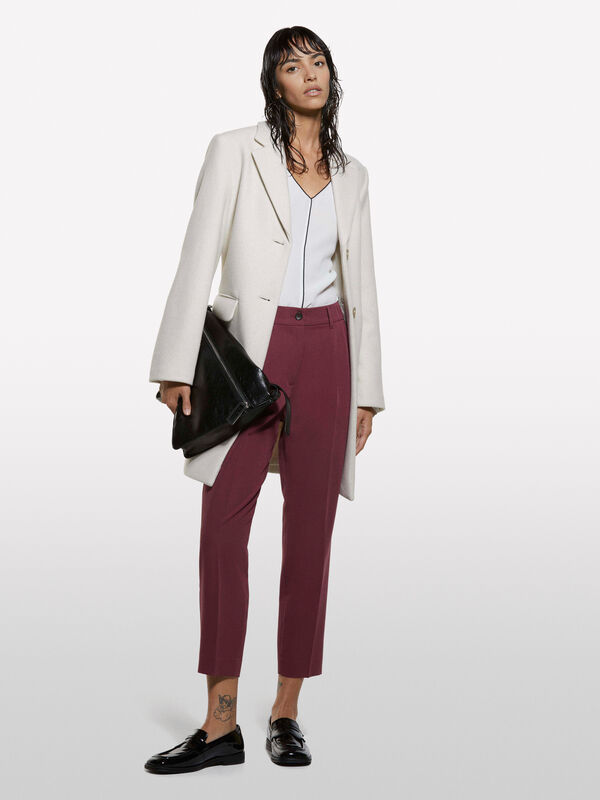 Joggers bordeuax - pantaloni joggers da donna | Sisley