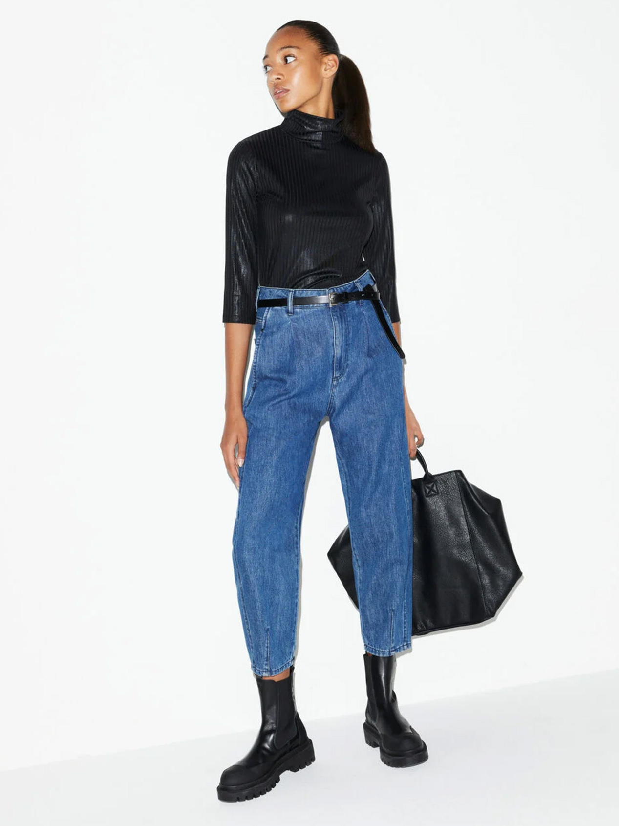 Jeans Barrel Leg Donna - The Denim Guide - Sisley Jeans Barrel Leg Donna