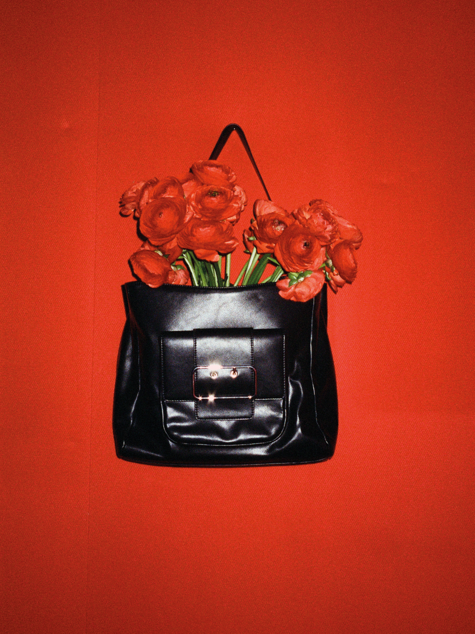 Sisley - Hobo Bag With Maxi Buckle, Woman, Black, Size: ST